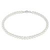 Artificial Pearl Necklace Men Simple Handmade Strand Bead Necklace Choker Men Jewelry for Women Girls Wedding Banquet Necklaces