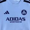 adidas Серия спортивной одежды Удобная дышащая мягкая толстовка Детские толстовки Синяя JN1736
