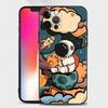 Чехол для телефона для Apple Iphone 14 13 12 11 Pro Max 13 12 Mini Xs Max Xr X 7 8 Plus 6 6s, силиконовый чехол с милым мультяшным космонавтом