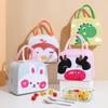 Insulated Cartoon Cute Bento Lunch Bag for Work and School