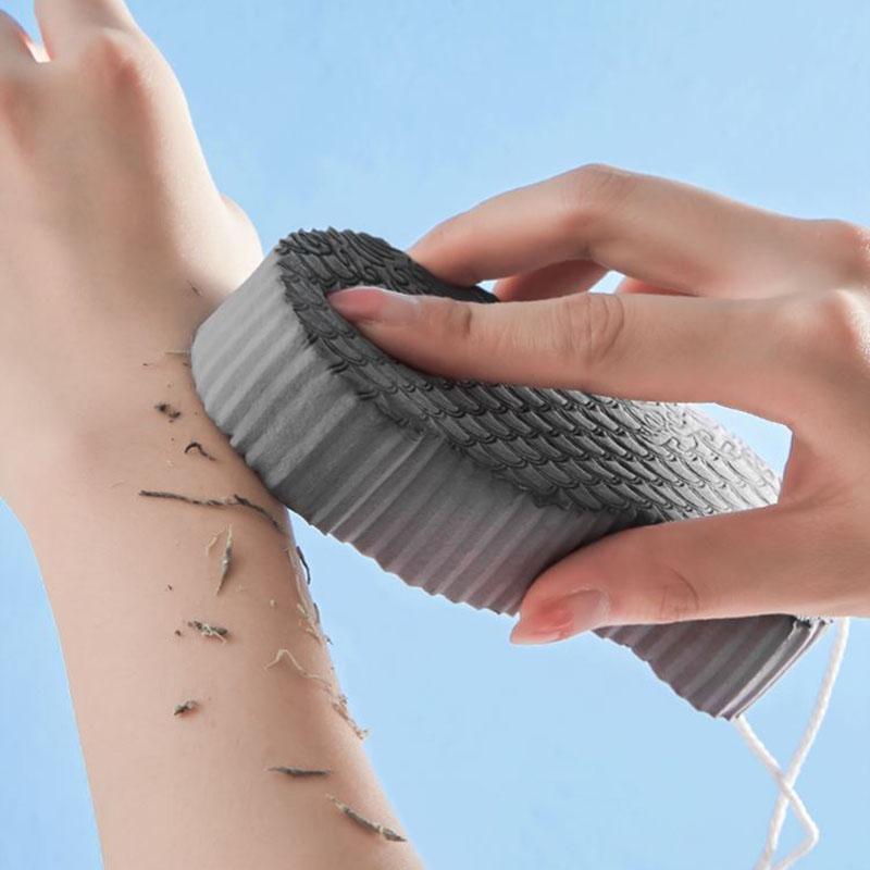 Esponja Exfoliante Мягкая губка скребок для тела Отшелушивающий скраб для ванны Губка Щетка для душа Очиститель кожи тела Средство для удаления омертвевшей кожи