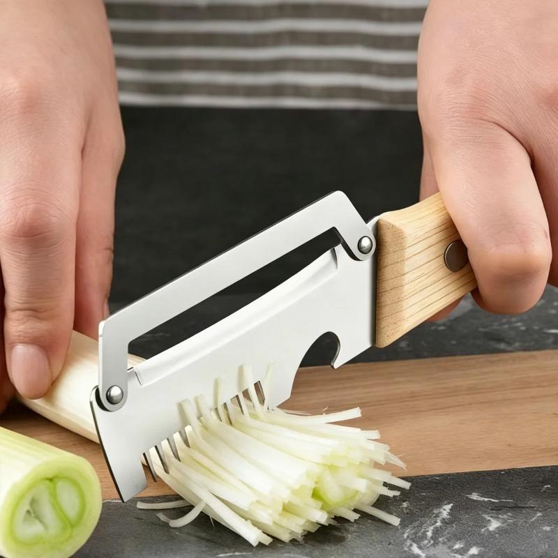 WXCOO Stainless Steel Kitchen Fruit Knife Vegetable Peeler 2-in-1 Bottle Opener Fruit Peeler for Peeling Potato Pumpkins Peeler