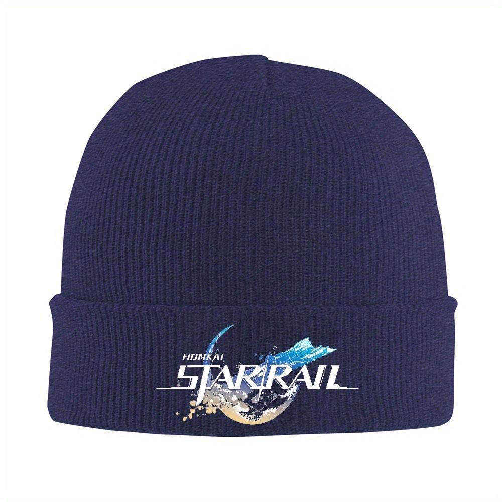 pc Honkai Star Rail Logo Game Beanie Hat For Warm Winter Skull Knitting Hat Cap