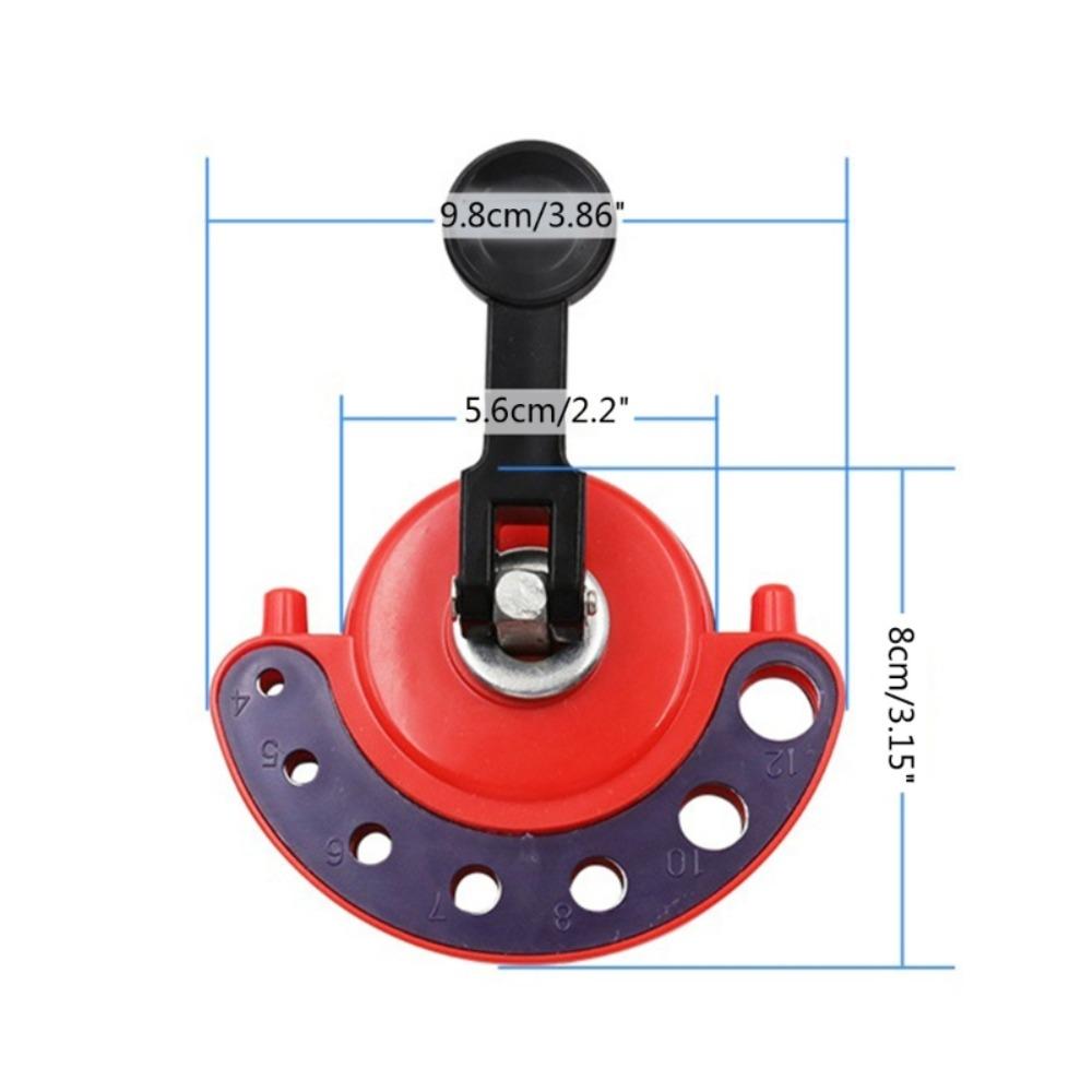Construction Tool Drill Bit Glass Openings Locator Drill Guide Tile Glass Hole  Locator Tile Sucker