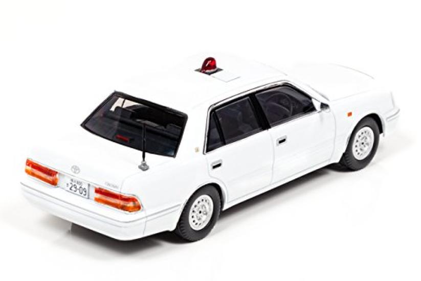 Масштабная модель Toyota Crown 2000 Дорожный департамент полиции префектуры Канагава Мобильное подразделение Готовая модель RAI'S 1/43 (JZS155Z) Транспортное средство,