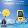 Portable Fish Finder with Depth Readout Fish Alarm 200kHz 45 Degrees 0.6-100M Color TN LCD