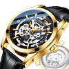 Мужские часы Модные Роскошные Скелетоны Автоматические Механические Часы Водонепроницаемые Светящиеся Часы Для Мужчин