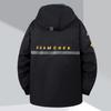 Большие размеры 5XL-11XL Модные мужские парки Зимнее пальто С капюшоном Повседневные Свободные Толстые Теплые Оверсайз Верхняя одежда Мужские куртки