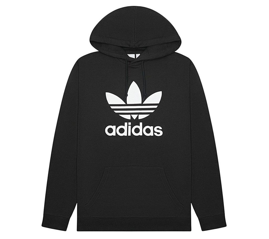 Adidas Adicolor Classics Trefoil Hoodie - Мужская толстовка с капюшоном, пуловер, черная толстовка H06667 ОРИГИНАЛ