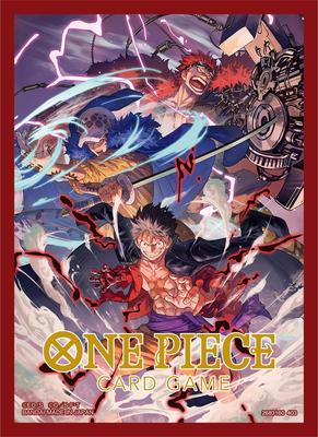 Bandai ONE PIECE Карточная игра Официальные протекторы для карт 4 (Набор из 4)