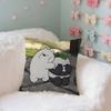 Cute AnimeeJujutsuswKaisenskawaii Case Plush Fabric Soft Pillowcase Double Sided Print Cushion Cover Household Gifts