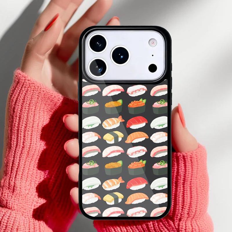 Japanese cuisine Sushi food Phone Case for iPhone 17 16 15 14 13 Pro Max Back Cover for 12 11 Pro Coque