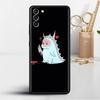 Чехол для Samsung Galaxy S22 S20 Ultra S21 FE S10 S9 Plus Note 20 10 Lite 9 Мягкая телефонная крышка Чехол Динозавр Мультяшный