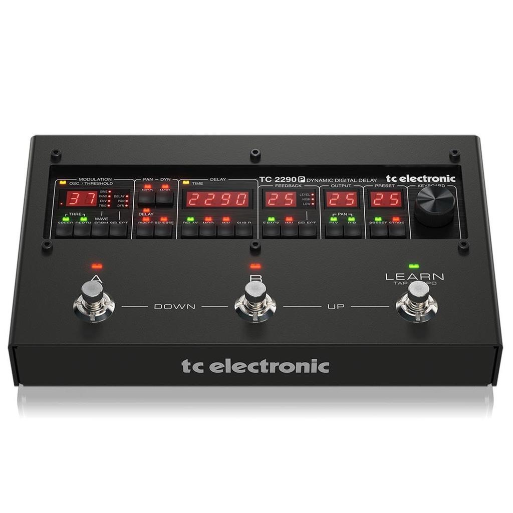 TC Electronic Dynamic Digital Delay Pedal Recreates the Legendary Unit Can Create Various Effects Such As 2290 P DYNAMIC DIGITAL DELAY "TC2290"