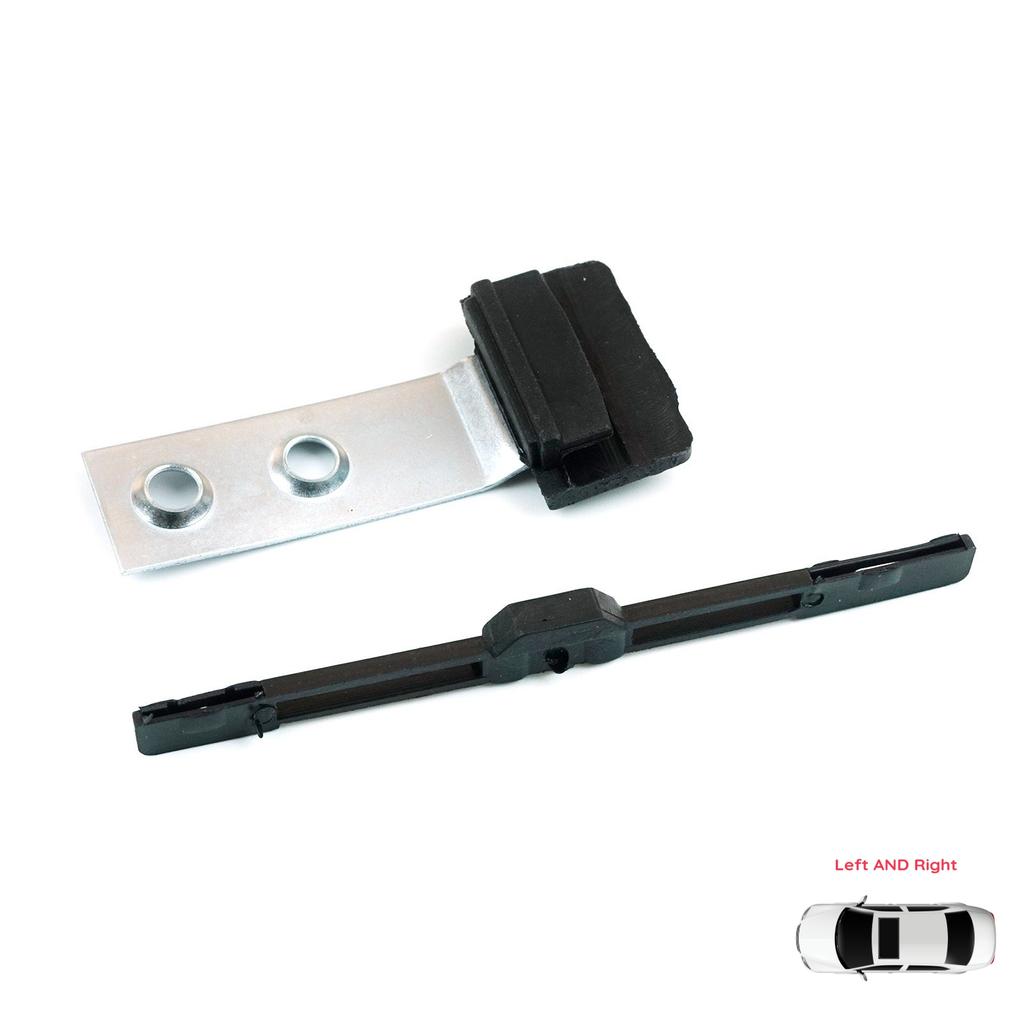 BSR2+BSR3 Шторка люка Левая и Правая Боковые Сдвижные Зажимы для BMW 3 Серии E46 1997-2003 До Фейслифтинга 54138246027 54138246025