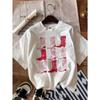 Women's Summer Retro Boot Printed Cotton Fashion T-shirt Western Style Casual Fit Round Neck Short Sleeve Breathable T-shirt