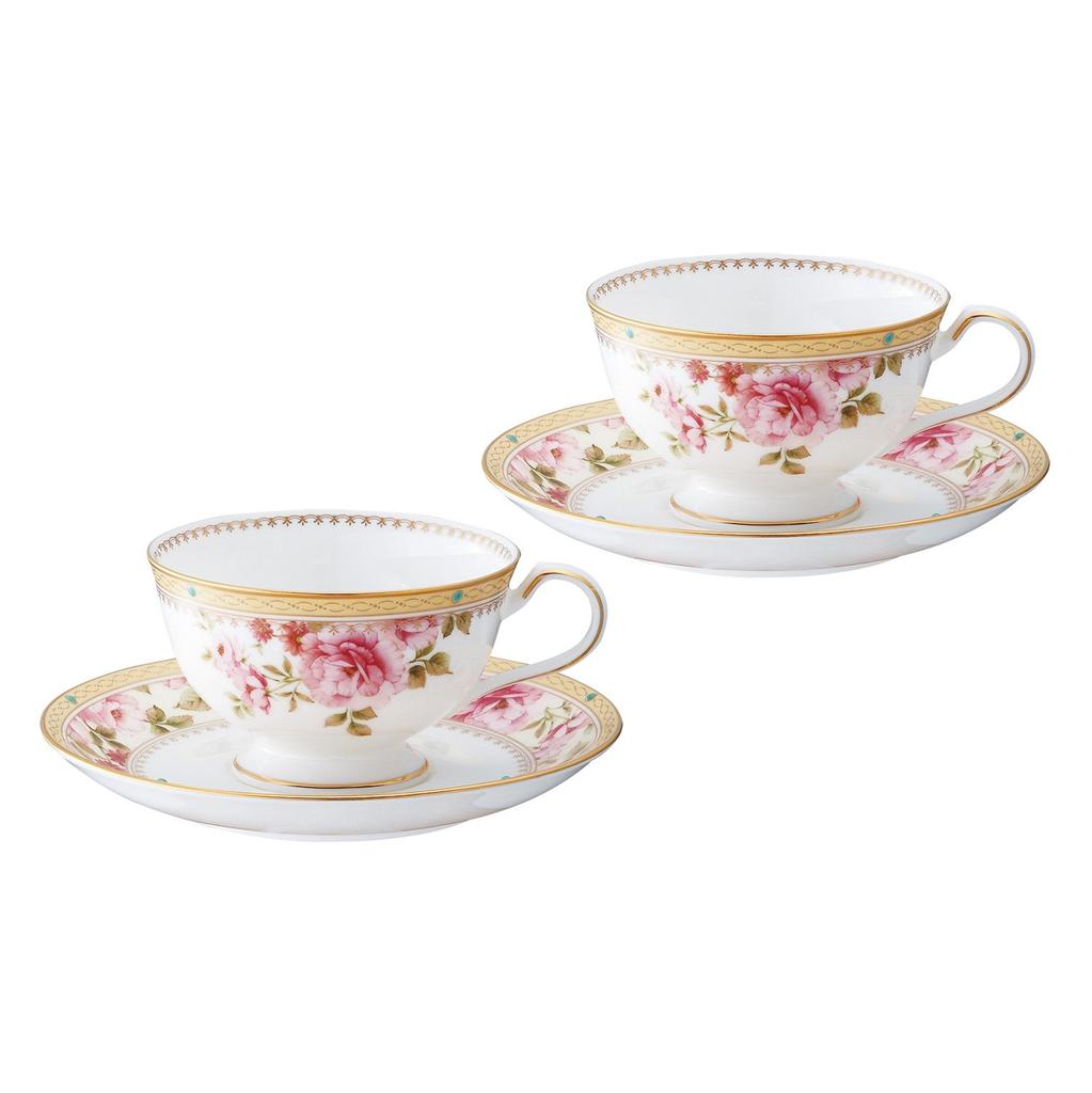 Noritake Hartford Cup Saucer Bone & (Pair Set) (Coffee/Tea) 190cc, China, P97221/4861