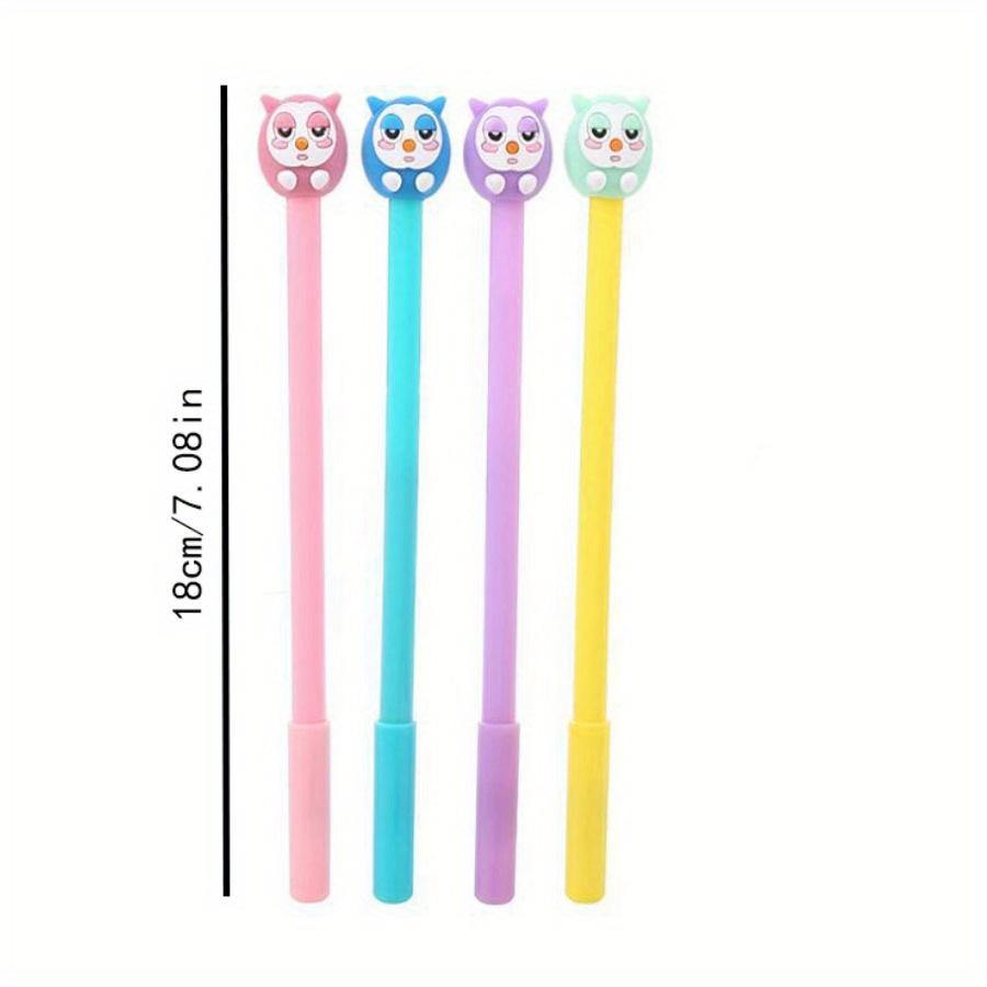 Возвращение в школу, 10 шт., 0,5 мм, канцелярские принадлежности, нейтральная ручка в форме совы, креативная, милая, для студентов, перьевая ручка, офисные принадлежности, ручка для подписи