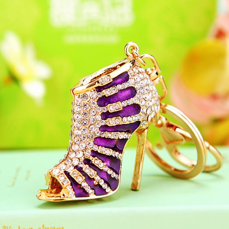 Diamante Bag Pendant Rhinestone Crystal Car Gift -lost Key Holder Sale Classics Bag Charm