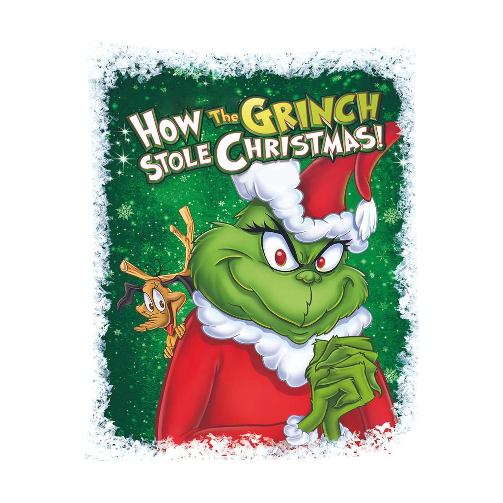 Фланелевое одеяло с принтом толстое и теплое для Рождества, подходит для пожилых людей и детей, чтобы согреться зимой.