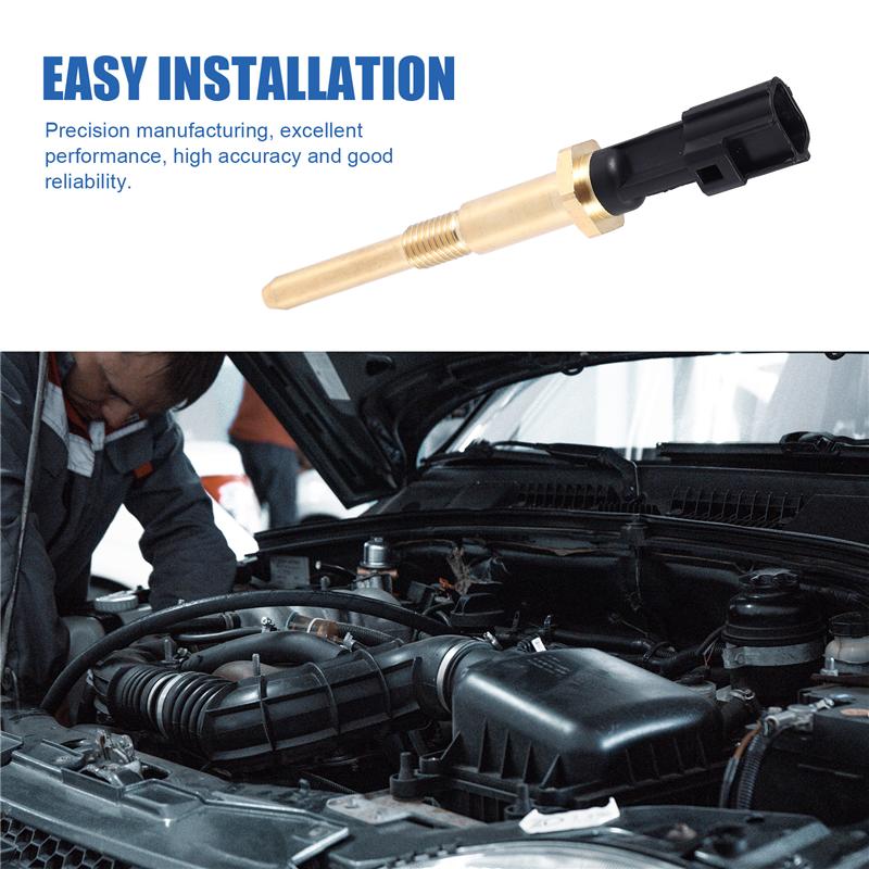 Water Temperature Sensor For Ford Mercury 1S7F6G004AB 8S4A6G004AA 1S7Z-6G004-AA 5S8257, L3H518840 Long