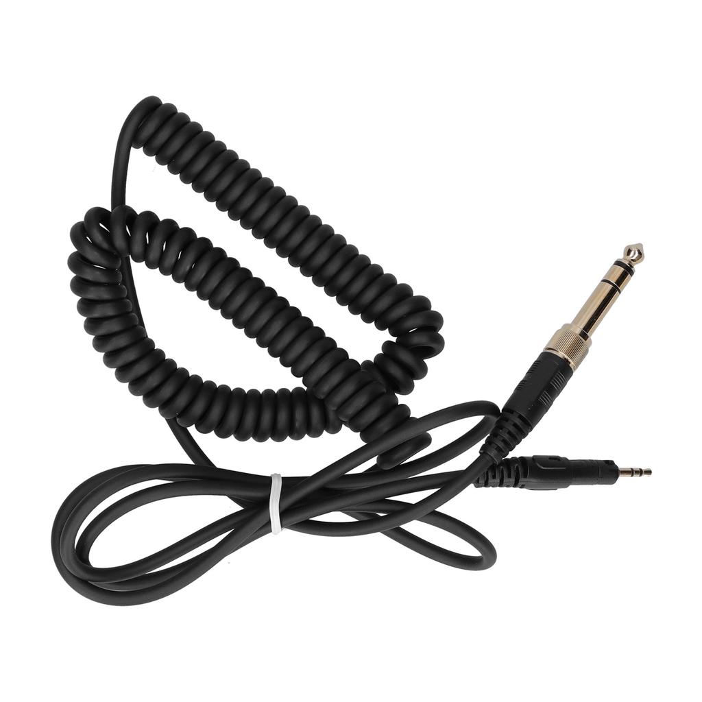 Stretchable Spring Headphone Audio Cord Replacement for ATHM50X M40X