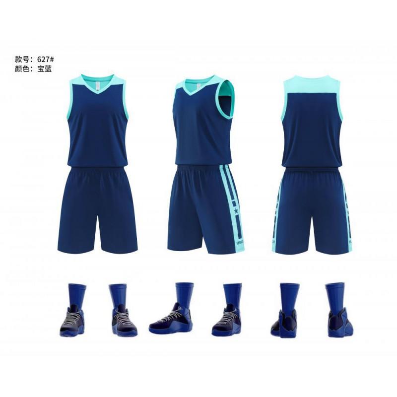 Basketball Jersey Set Men Women Kids Training Game Uniform Sleeveless Vest Sportswear
