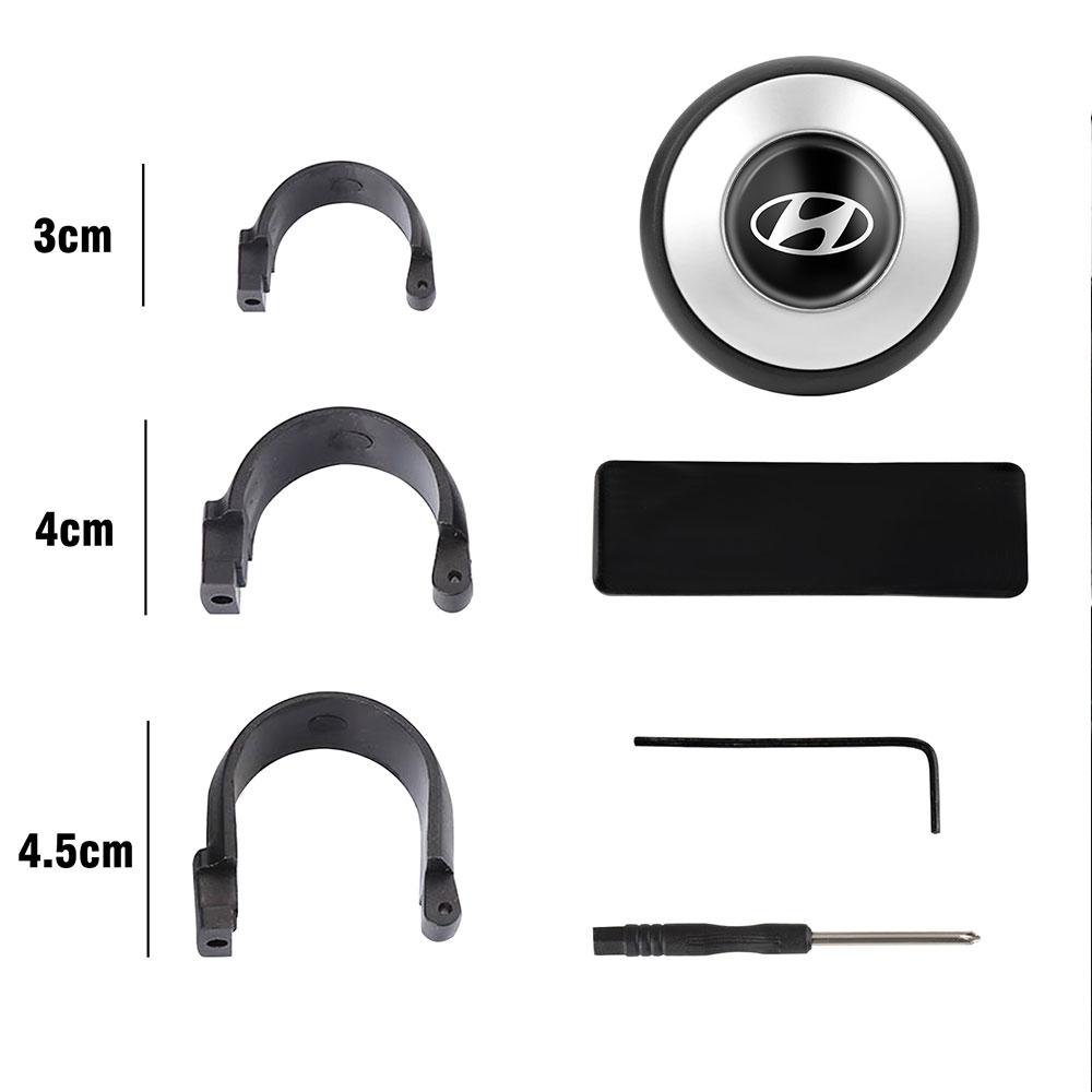 Car Turning Steering Wheel Booster Ball Handle Spinner Knob For Hyundai Tucson Elantra Accent i40 i30 i10 Veloster GDI Accessory XX3