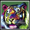 5D цвет животное кошка тигр собака Алмазная вышивка крестиком Diy лошадь алмазная живопись мозаика со стразами украшение дома подарок