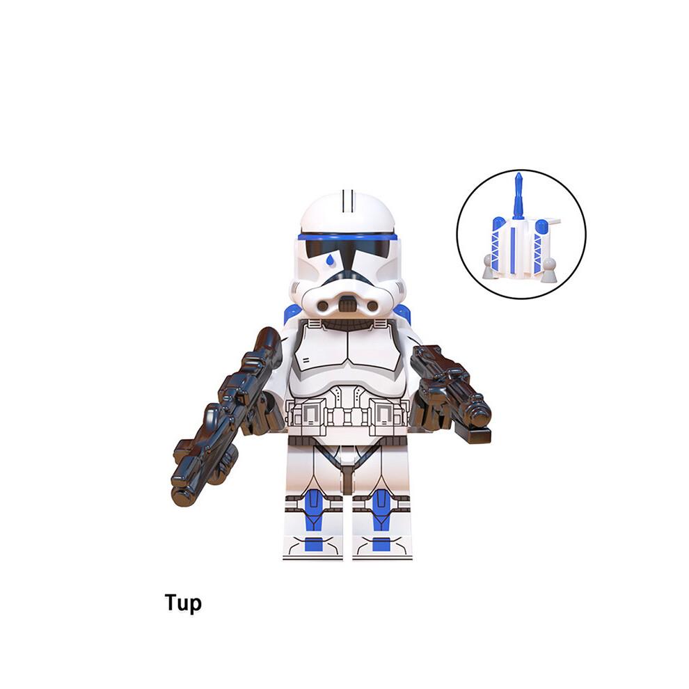 8PCS Star Wars Fives Rex Mini Figures Sets