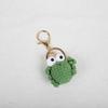Bag Pendant Crocheted Crab Keychain Handmade Knitted Pendant Crochet Keyrings  Backpack