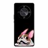Coque For Honor X70 5G Case Cartoon Cat Funda Black Silicone Soft Back Cover For Honor X70 2025 Phone Case Cover X 70 HonorX70