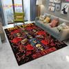 3D Hard Rock Band Guns N Roses Sign Carpet Rug для дома, гостиной, спальни, дивана, коврика для двери, детский коврик, нескользящий напольный коврик