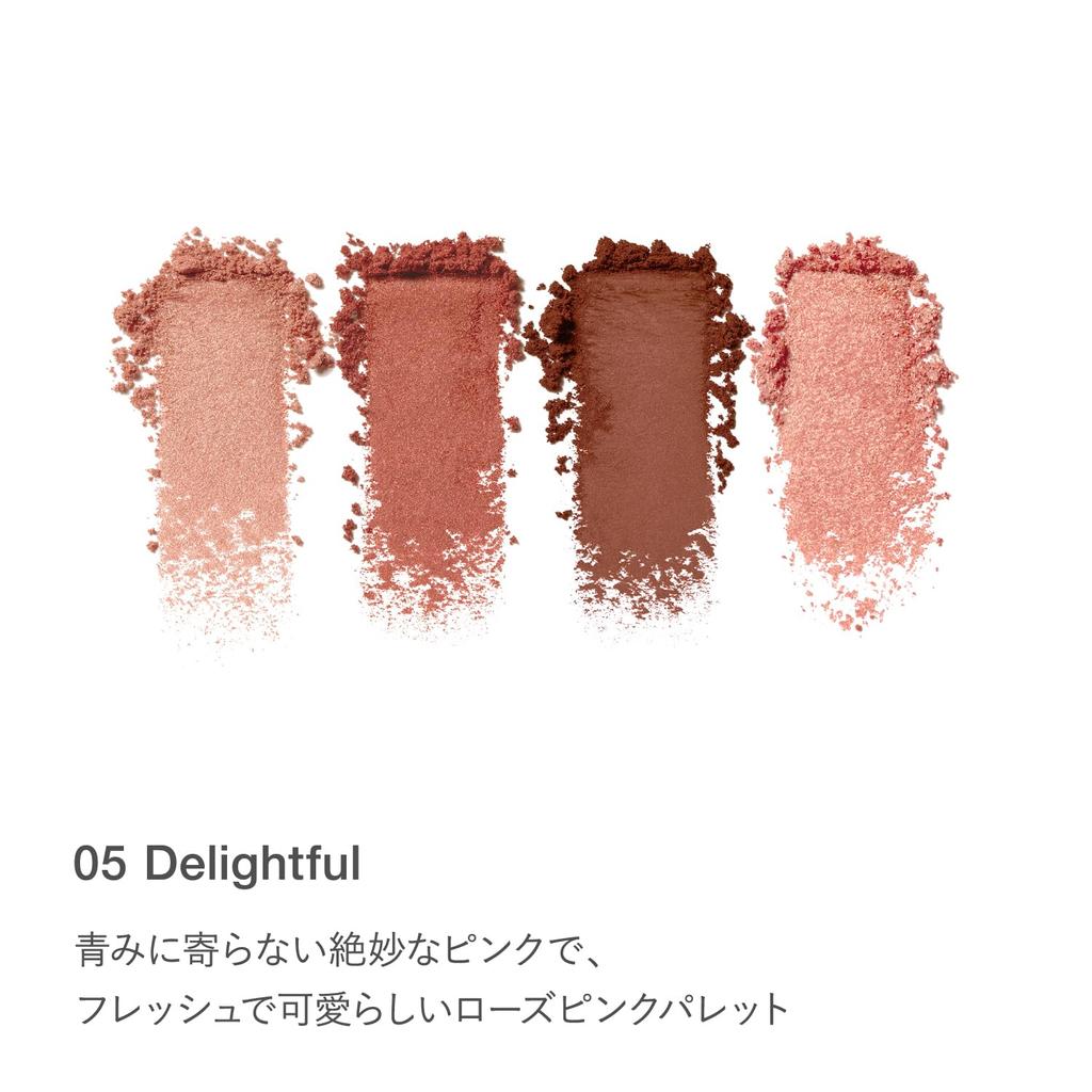 [Официальный RMK] Палетка теней RMK Synchromatic 05 Delightful (Тени для век перламутровые)