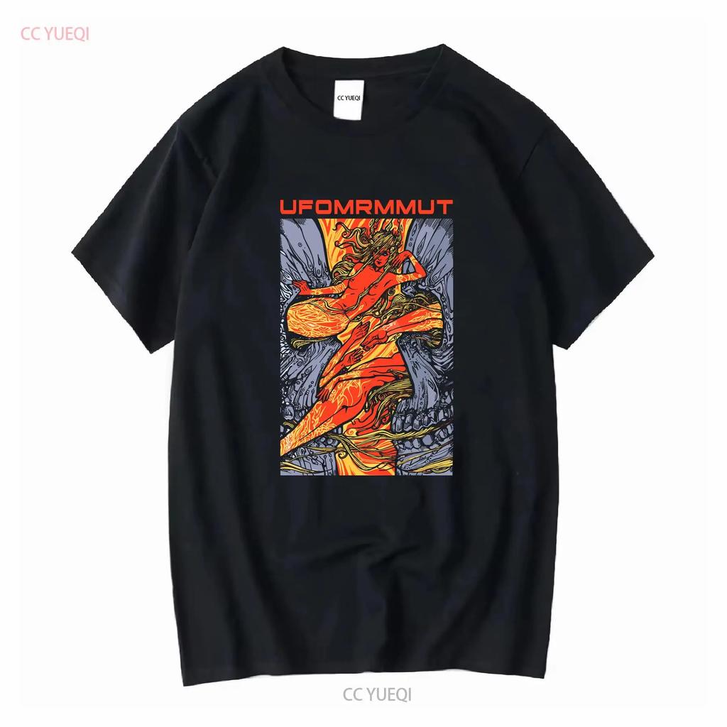 Футболка группы Ufomammut ретро VTG черная Все размеры S 5XL 1F665 винтажная Стиранная Универсальная Дышащая уличная одежда