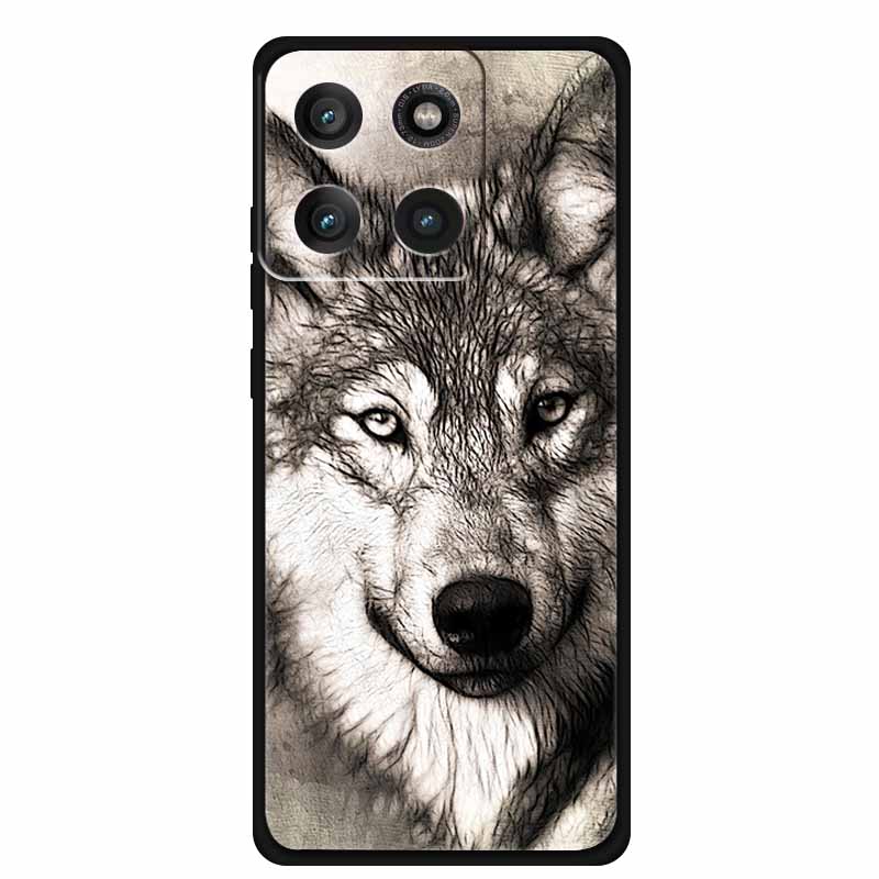 Силиконовый TPU чехол для Motorola Edge 60 Pro Защитный мягкий чехол Технологичный стиль Coque для Moto Edge60 Pro Capa Новый Ударопрочный Fundas