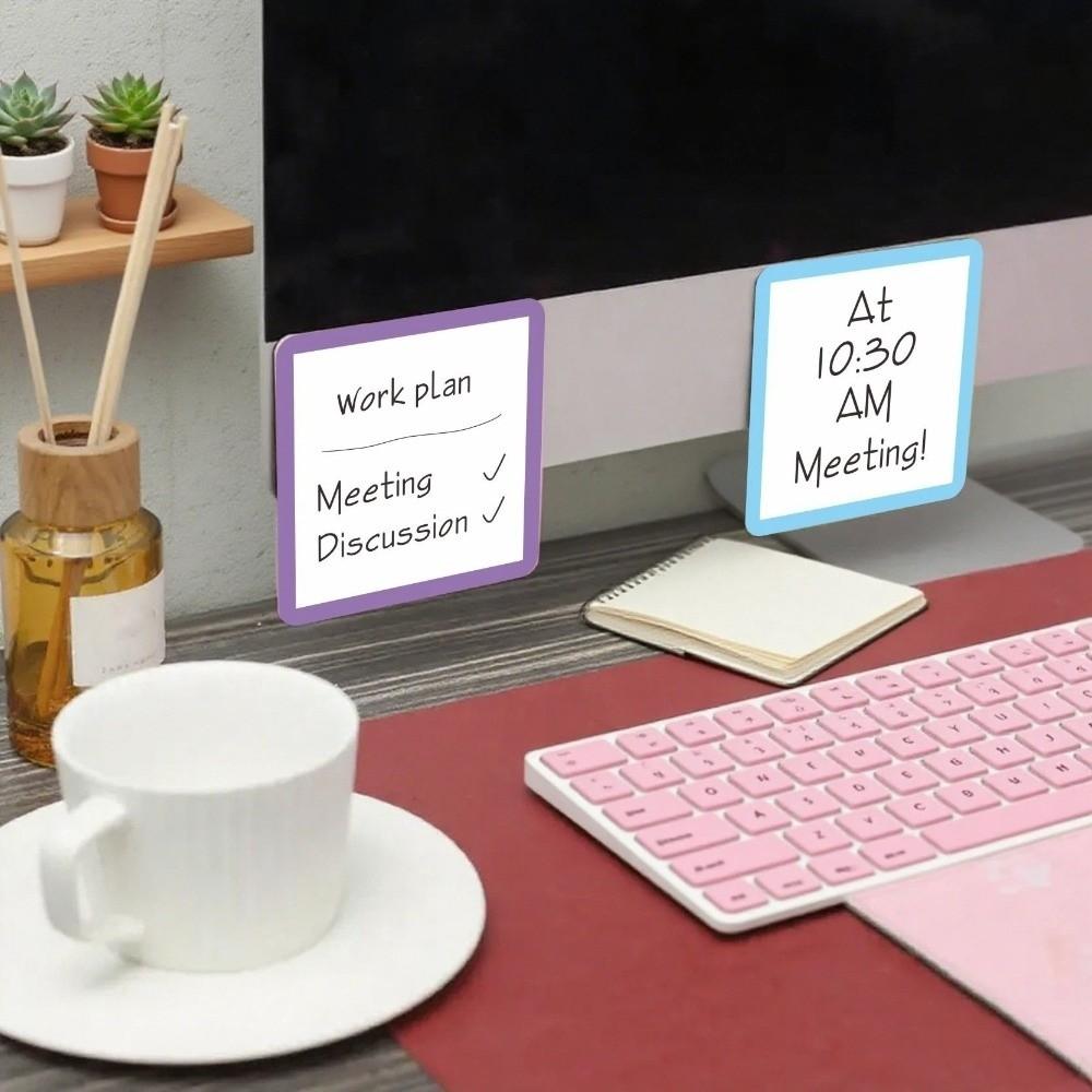 Colorful Memo Boards Multifunctional Magnet Name Tags Whiteboard Label Stickers Refrigerator