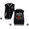 Stranger Things Hellfire Club Baseball Jacket Women Men Casual Coat