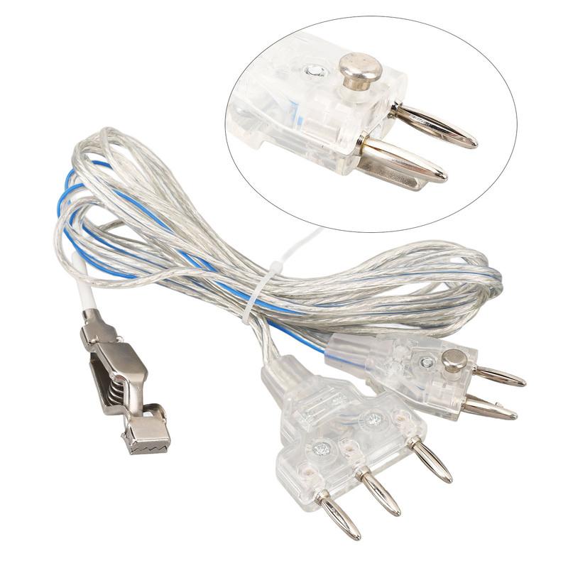 Fencing Devices Cord Fencing Saber Foil Epee Body Cord Stainless Steel Plastic Transparent Fencing Head Wire for Competitions