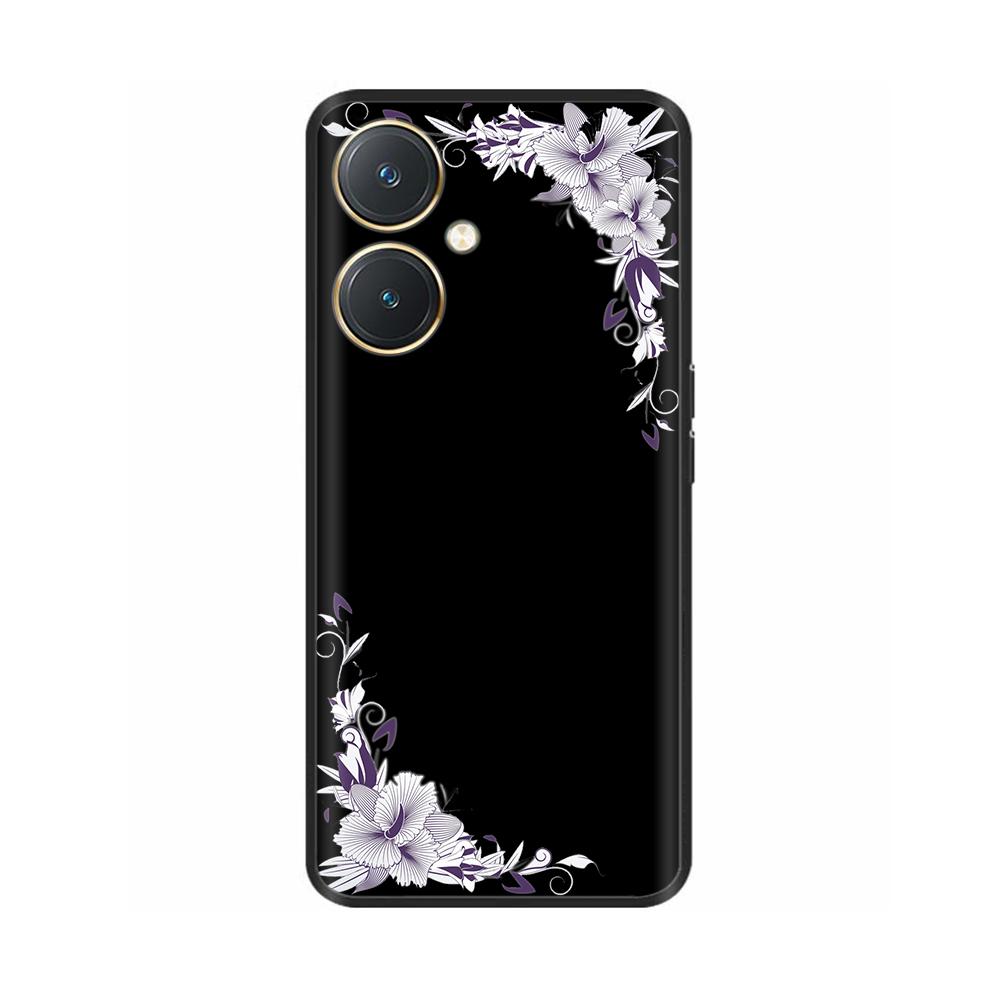 Чехол для телефона Vivo Y27 4G 5G, мягкий черный силиконовый защитный задний чехол для Vivo Y27 Y 27 4G 5G, Fundas, противоударный корпус, Hoesje