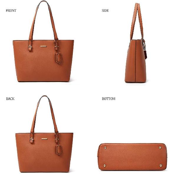 Women Fashion Handbags Tote Bag Shoulder Bags Top Handle Satchel Purse Set