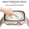 Стекло + чехол для Apple Watch, чехол 8, 7, 6 SE, 5, 3, аксессуар для iWatch, защитная пленка для экрана, серия Apple Watch 45 мм, 41 мм, 44 мм, 40 мм, 42 мм, 38 мм, 49 мм