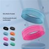 Non-Slip Sports Headband Sweat Absorbing Silicone Grip Fitness Band Quick Dry Headwear for Gym Running Yoga High Elasticity Accessory
