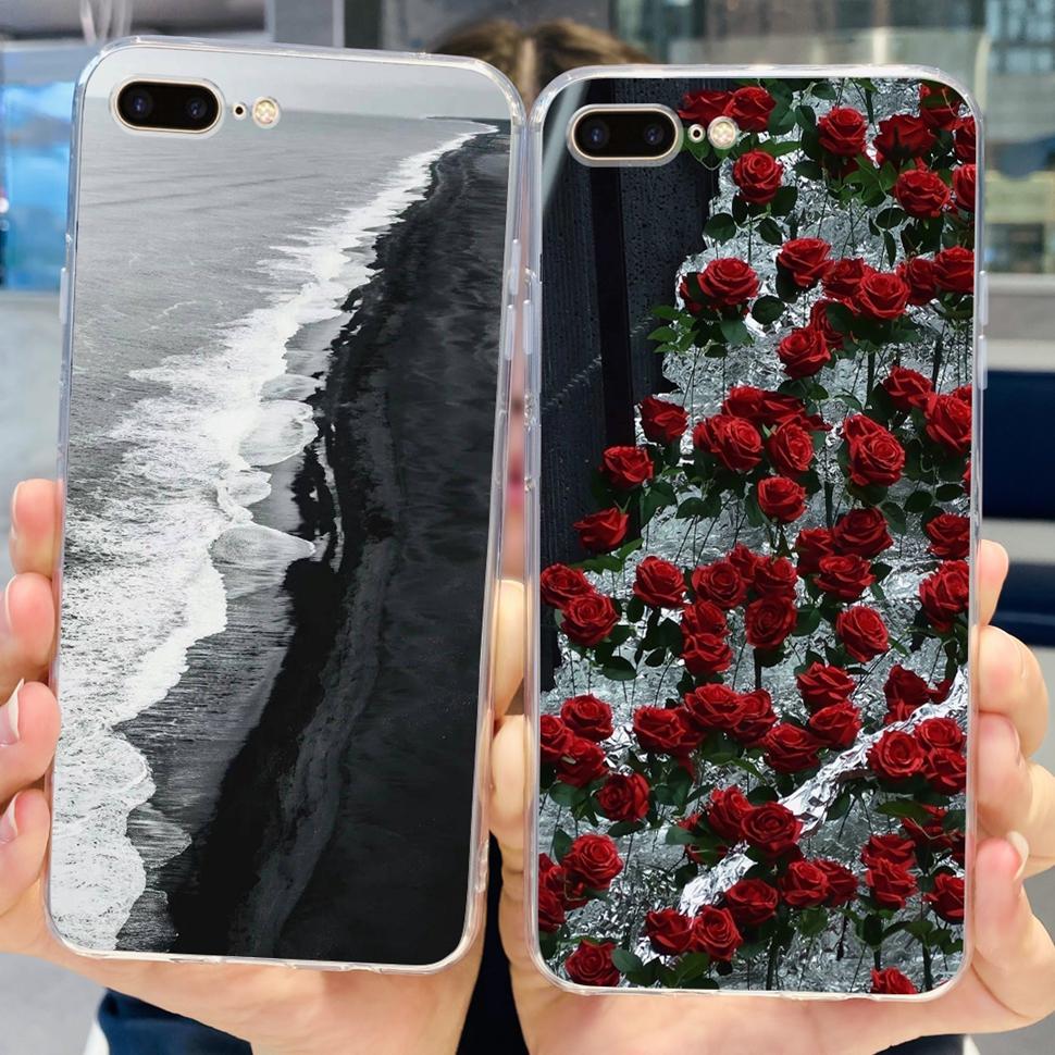 For IPhone 7 Plus Case A1661 A1784 Cute Cats Butterfly Soft Silicone Phone Cases For Apple IPhone 7 8 IPhone7 IPhone8 Plus Cover