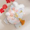 Cat Clothes Butterfly Tassel Autumn and Winter Festive New Year's Greetings Four-legged Dog Kitten Pet Cat Clothing