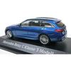 HERPA 1/43 Scale Diecast Model Car Mercedes-Benz C-Class (S206) KOMBI Station Wagon 2021 (Blue)