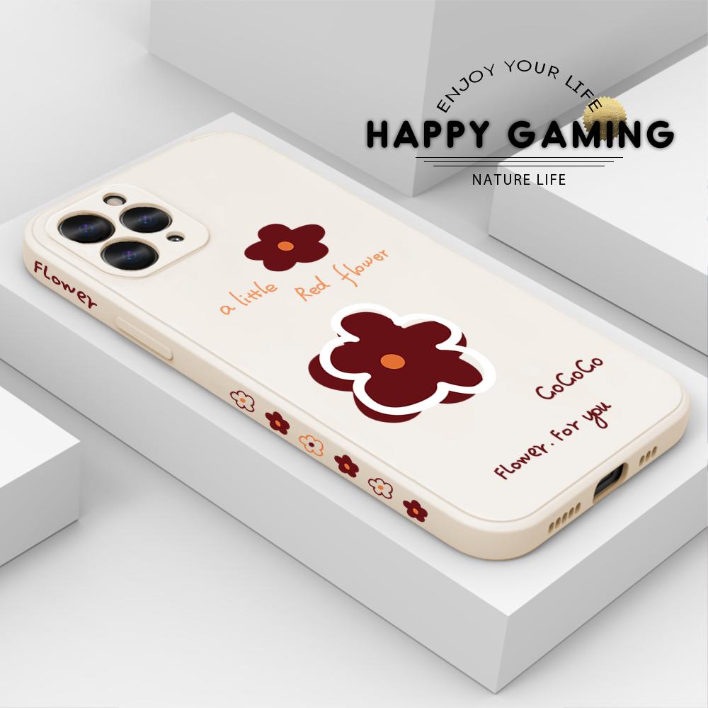 Чехол для телефона с мультяшным красочным узором, квадратный, жидкий, силикон, TPU, полное покрытие камеры, противоударный защитный чехол для Xiaomi Redmi iPhone