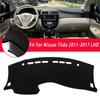 Коврик на панель приборов, чехол-защита, противоскользящий, для Nissan Tiida 2011-2017