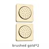 Brass Bathroom Side Shower Sprayer Concealed Installatio Side Shower Jets Spary Black/Rose Gold/Chrome/Brushed Gold