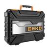 DEKO 128 предметов домашнего инструмента Инструмент для самостоятельной работы Инструмент для ремонта мебели Удобный футляр для хранения В комплекте Набор, Набор, Использование, Набор, Сборка,